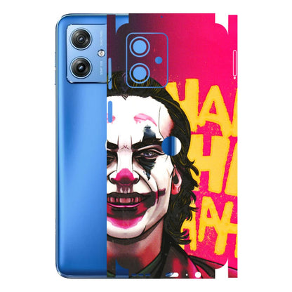 Motorola Phone Skins (All Models) - Joker Evil Laugh - 3D Embossed Finish (L-97) Motorola G64 (5G)