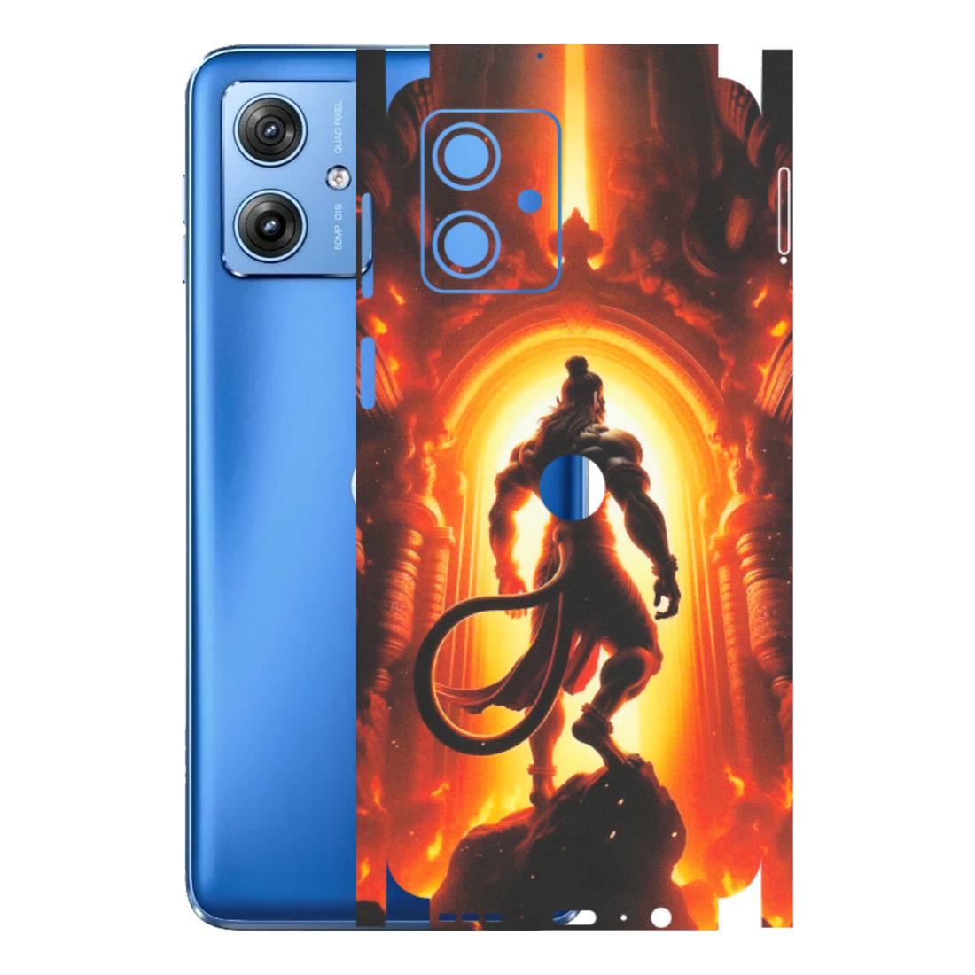 Motorola Phone Skins (All Models) - HanumanJi - Matte Finish (M-06) Motorola G64 (5G)