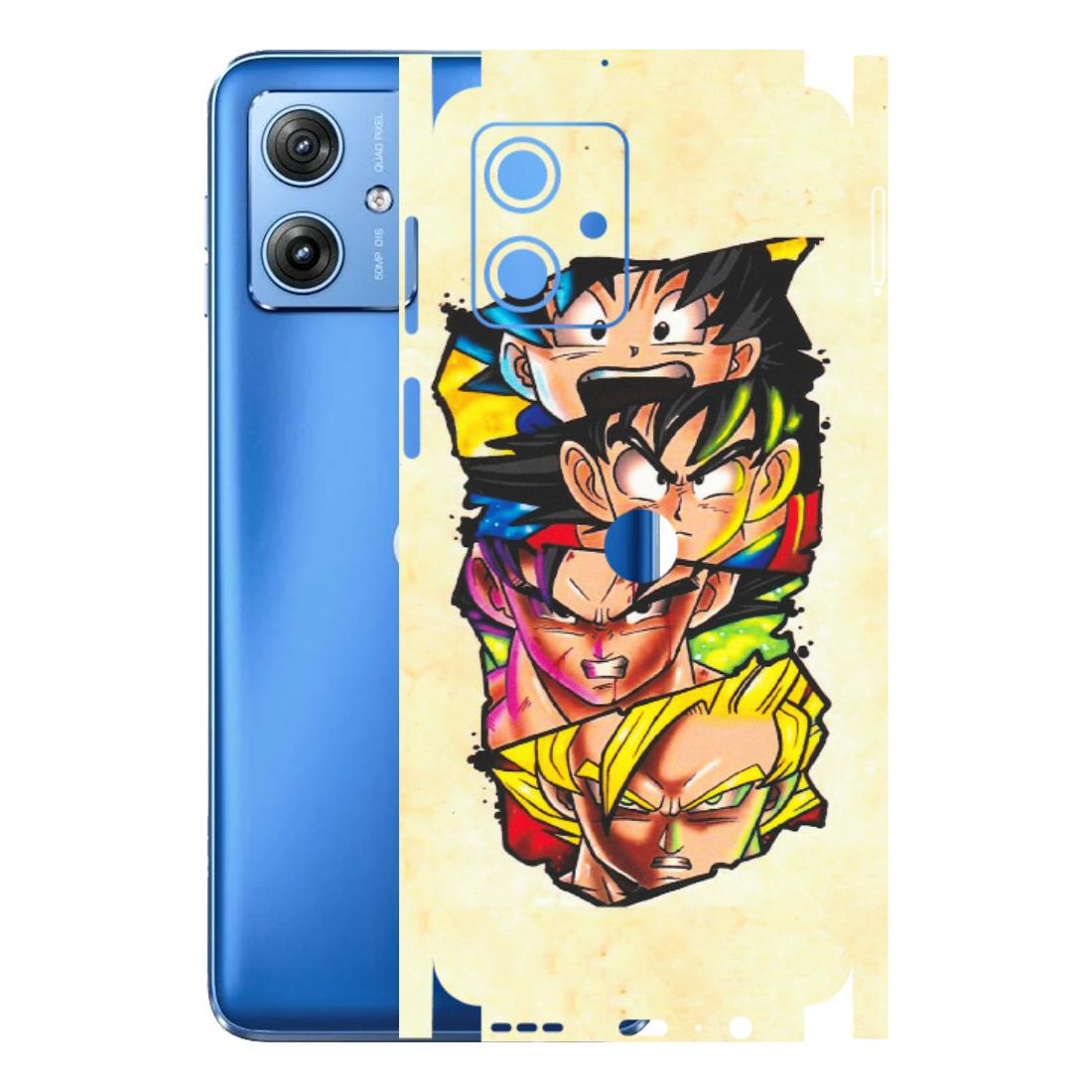 Motorola Phone Skins (All Models) - Angry Multi Anime - Matte Finish (M-113) Motorola G64 (5G)