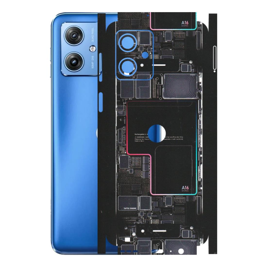 Motorola Phone Skins (All Models) - Motherboard Circuit Layout - Matte Finish (M-117) Motorola G64 (5G)