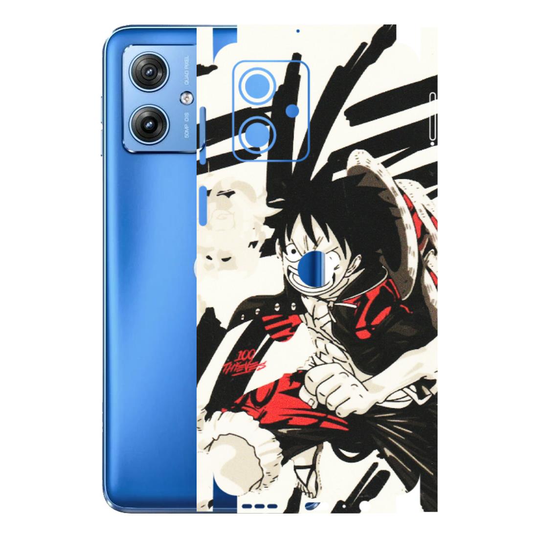 Motorola Phone Skins (All Models) - Monkey D.Luffy Manga Anime - Matte Finish (M-145) Motorola G64 (5G)