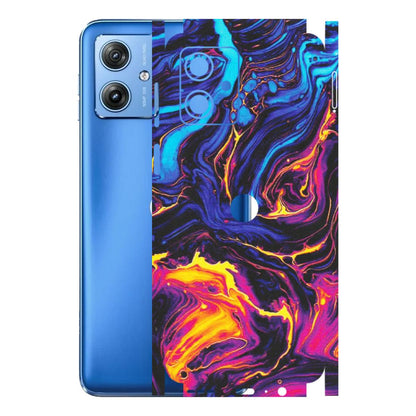 Motorola Phone Skins (All Models) - Abstract Paint Classy - Matte Finish (M-15) Motorola G64 (5G)