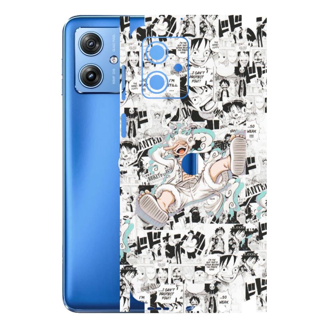 Motorola Phone Skins (All Models) - Hi Hello Doodles - Matte Finish (M-25) Motorola G64 (5G)