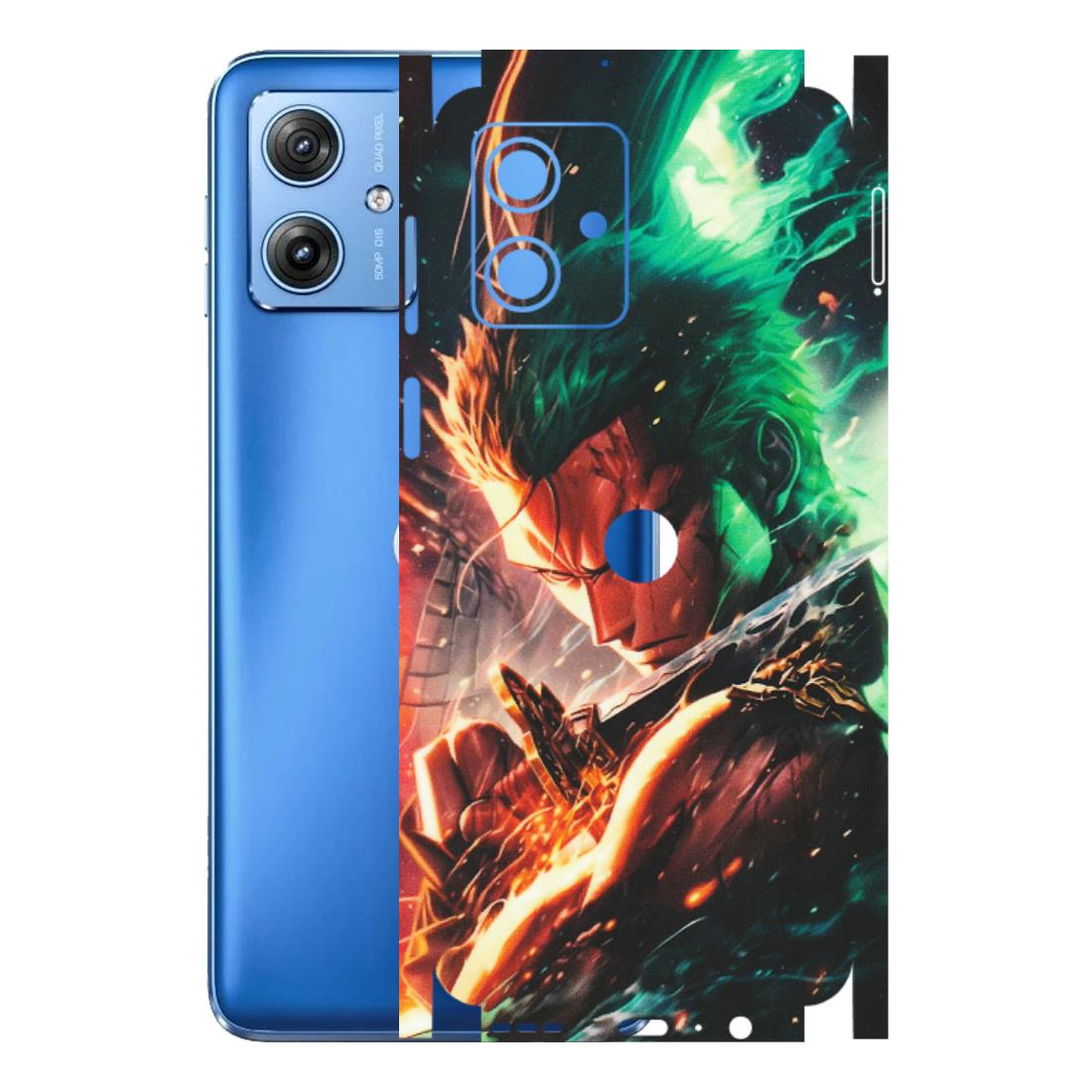 Motorola Phone Skins (All Models) - Anime Gojo Sword - Matte Finish (M-32) Motorola G64 (5G)