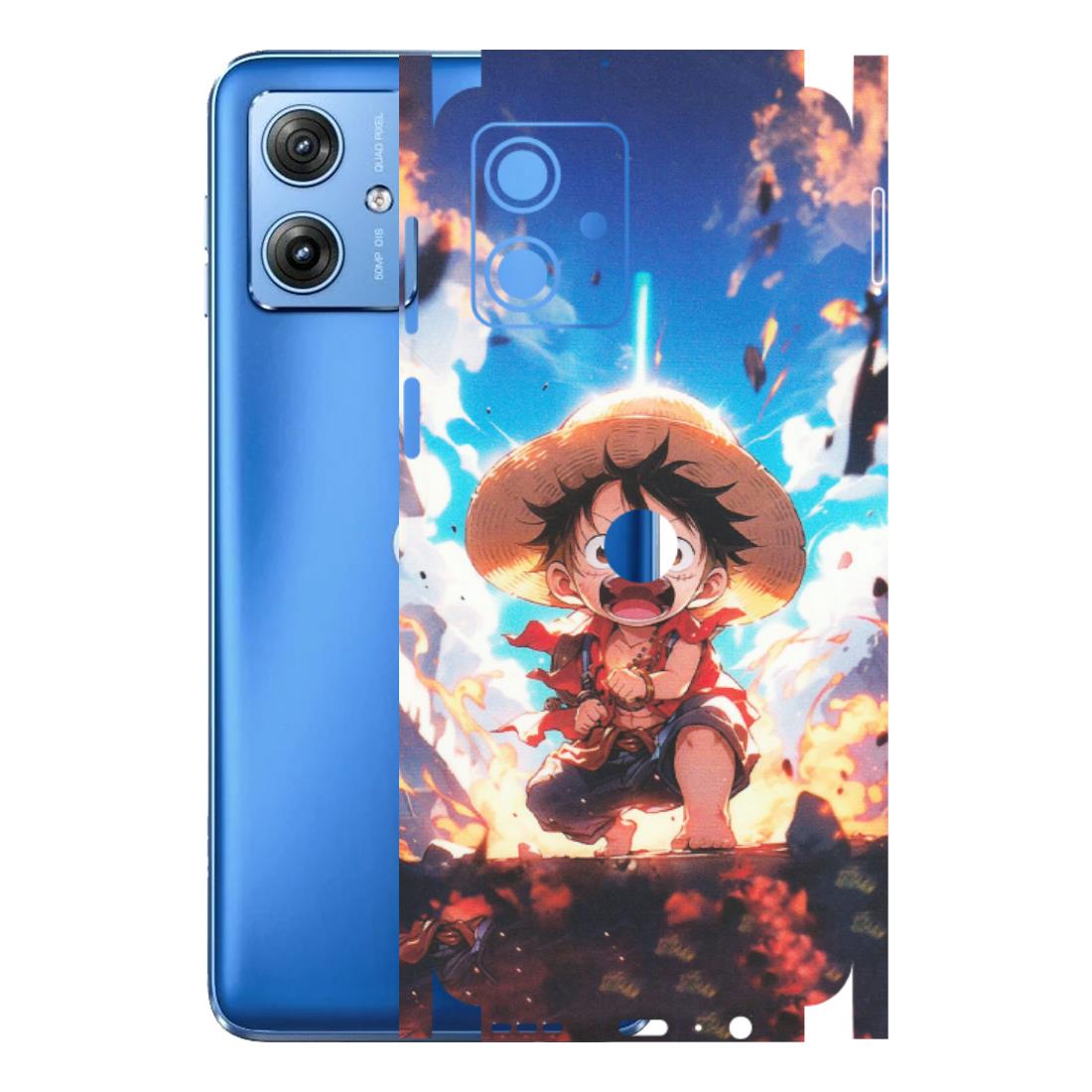 Motorola Phone Skins (All Models) - Toon One Piece Cute Character - Matte Finish (M-35) Motorola G64 (5G)
