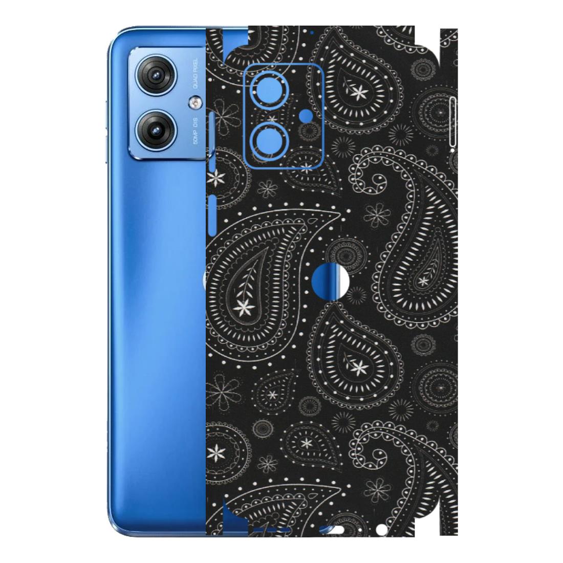 Motorola Phone Skins (All Models) - Black Sober Kerry - Matte Finish (M-37) Motorola G64 (5G)