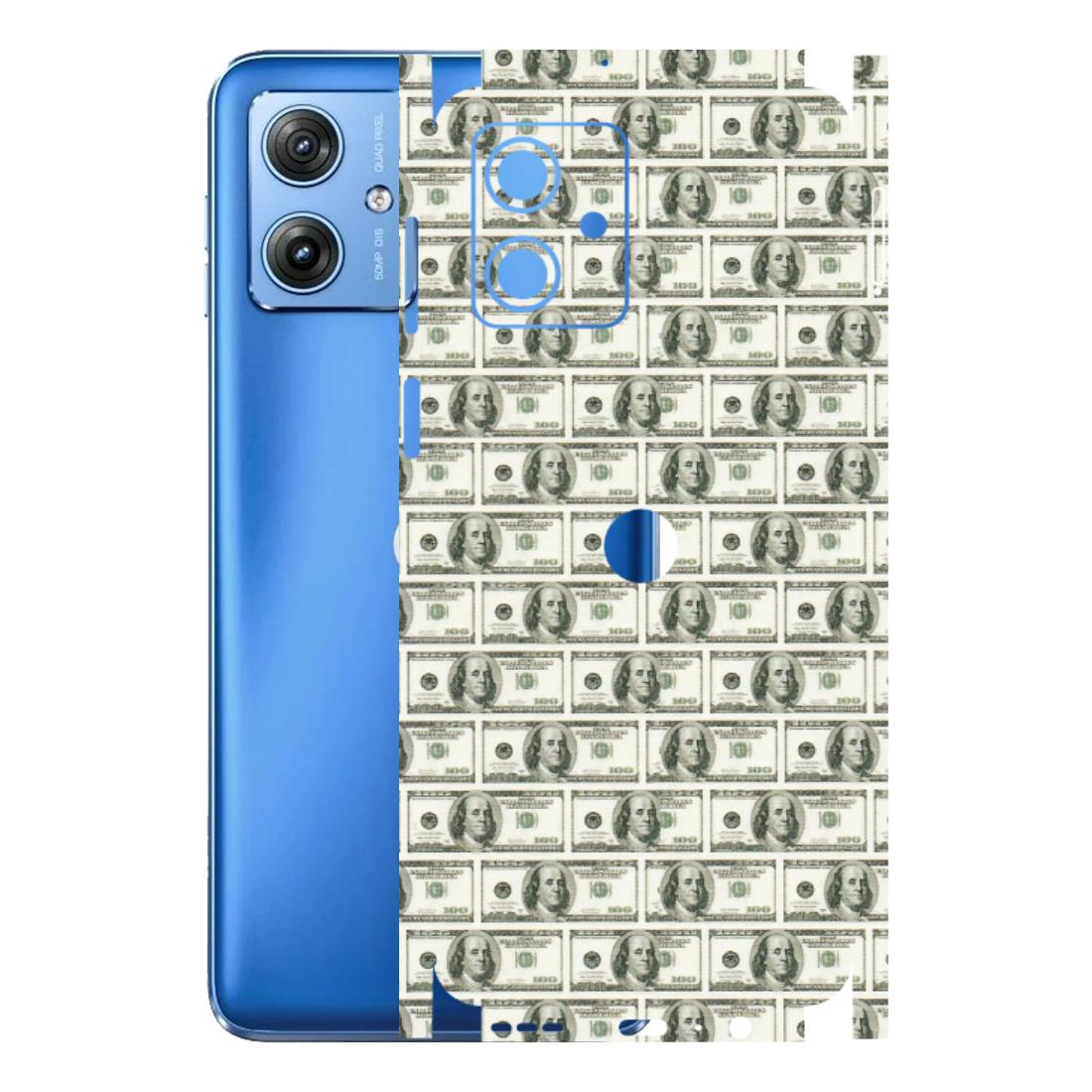 Motorola Phone Skins (All Models) - I Love Dollars - Matte Finish (M-40) Motorola G64 (5G)