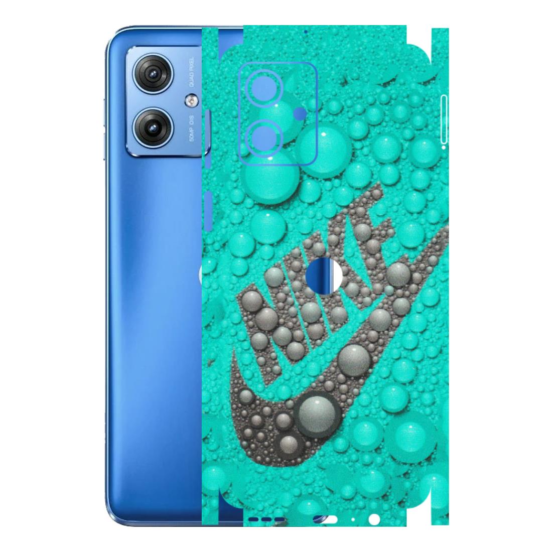 Motorola Phone Skins (All Models) - Shoe Brand Bubbles - Matte Finish (M-42) Motorola G64 (5G)