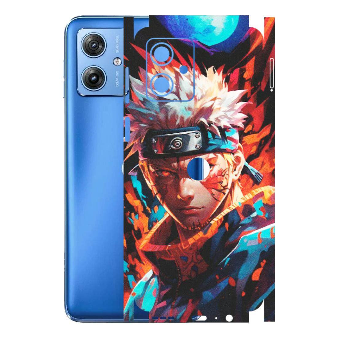 Motorola Phone Skins (All Models) - Anime Ferocious Character - Matte Finish (M-44) Motorola G64 (5G)
