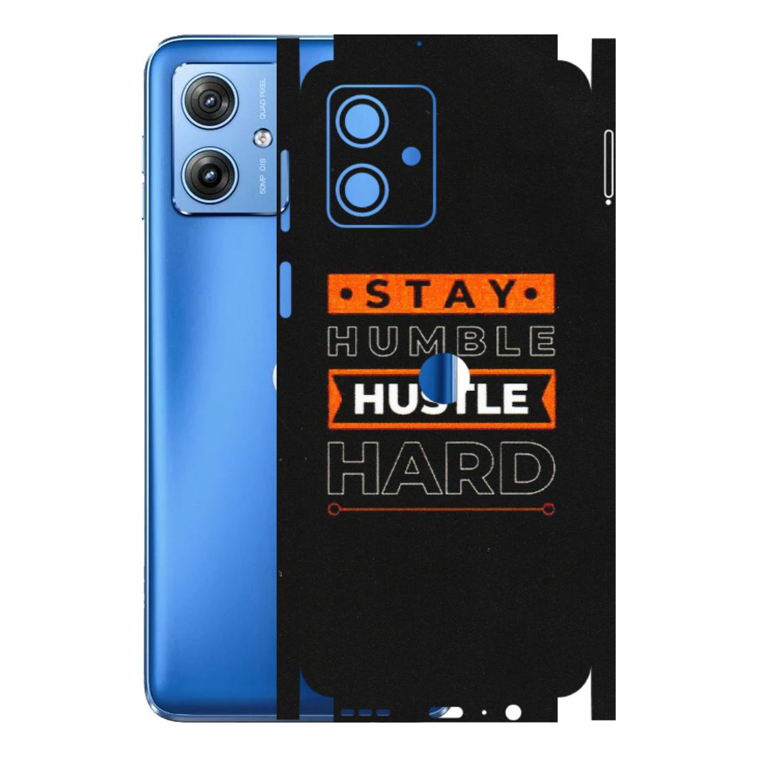 Motorola Phone Skins (All Models) - Stay Humble Stay Hard - Matte Finish (M-48) Motorola G64 (5G)