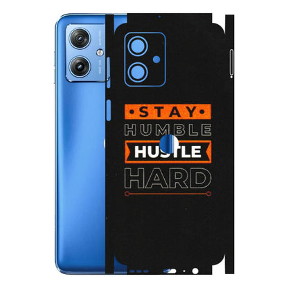 Motorola Phone Skins (All Models) - Stay Humble Stay Hard - Matte Finish (M-48) Motorola G64 (5G)
