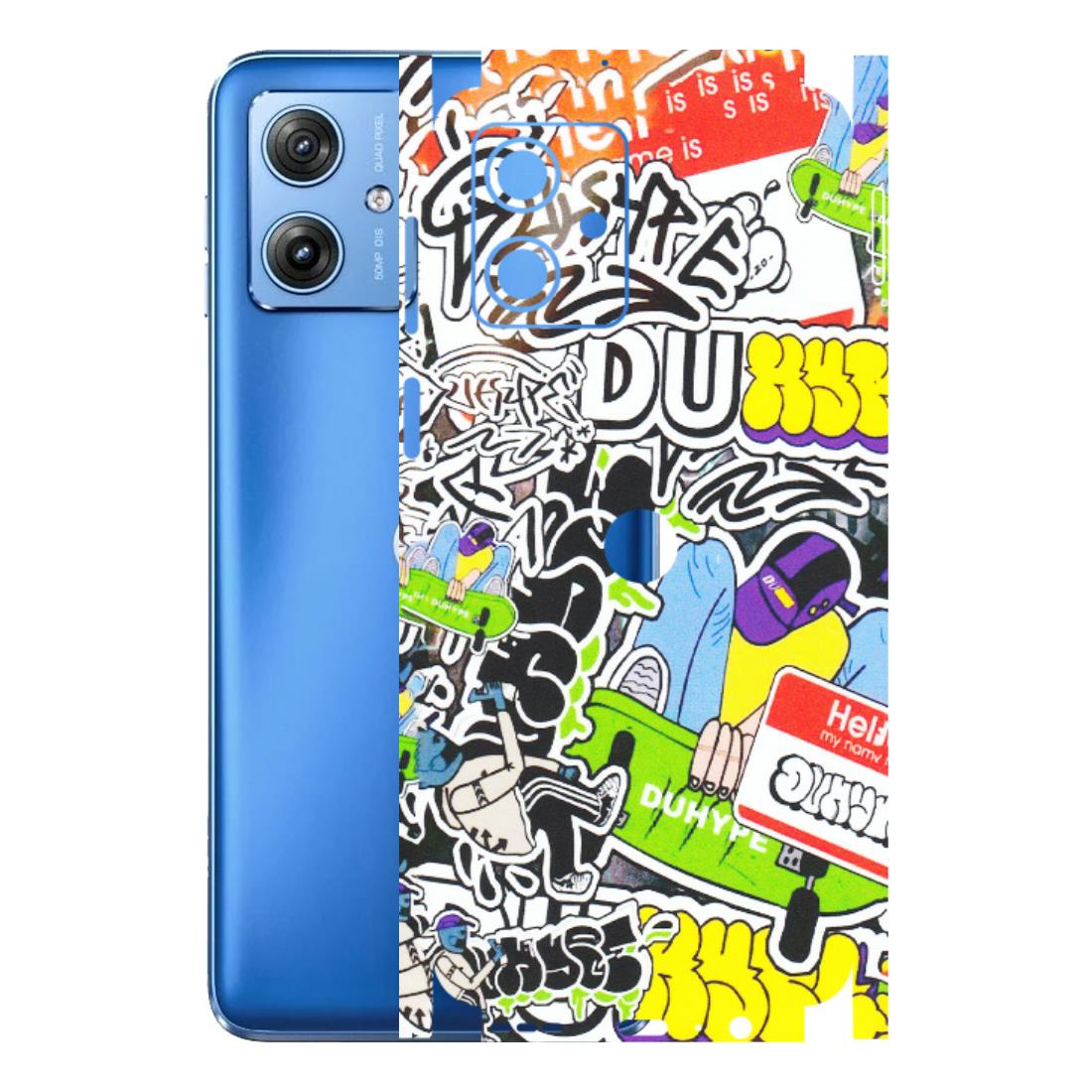 Motorola Phone Skins (All Models) - Dope Graffiti - Matte Finish (M-61) Motorola G64 (5G)