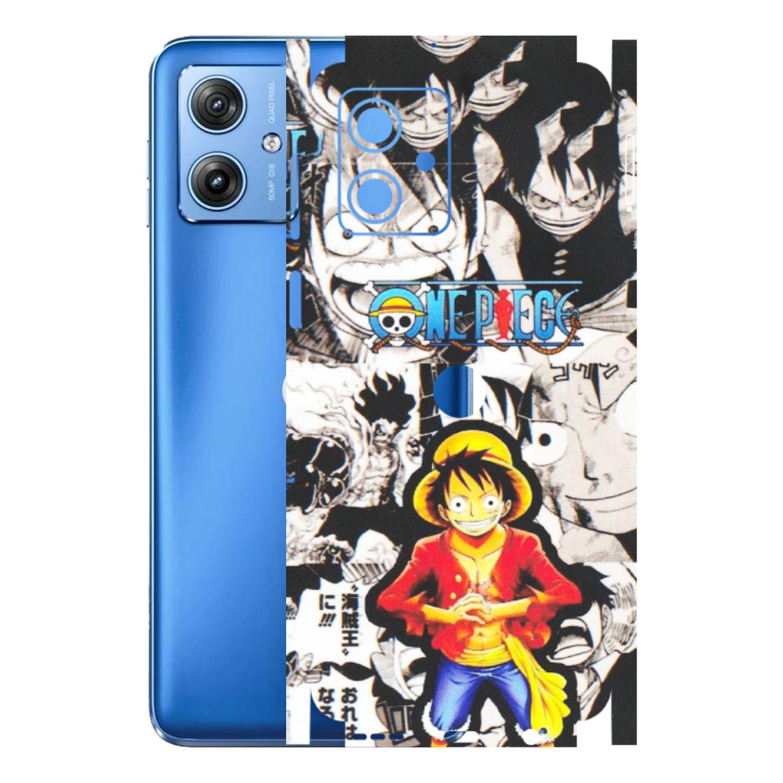 Motorola Phone Skins (All Models) - One Piece B&W - Matte Finish (M-63) Motorola G64 (5G)