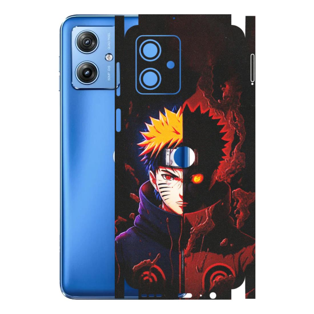 Motorola Phone Skins (All Models) - Naruto X Evil - Matte Finish (M-70) Motorola G64 (5G)