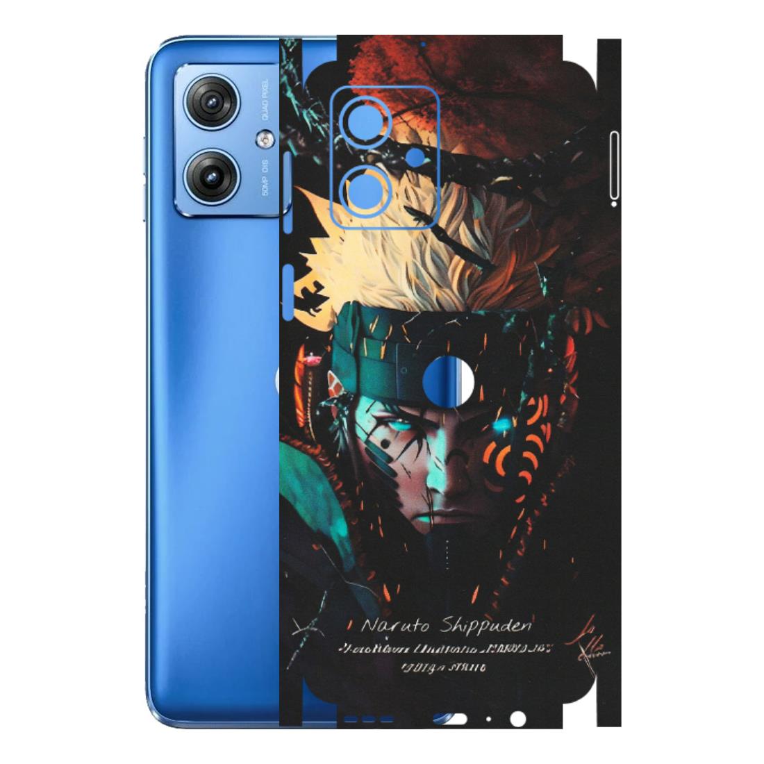 Motorola Phone Skins (All Models) - Naruto Shippuden - Matte Finish (M-76) Motorola G64 (5G)