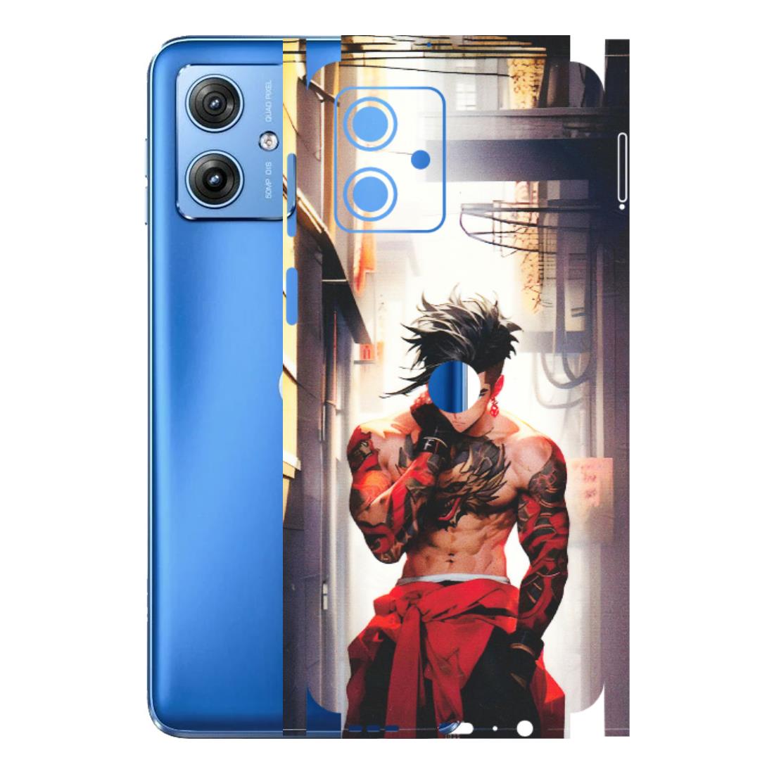 Motorola Phone Skins (All Models) - In the streets of Japan - Matte Finish (M-77) Motorola G64 (5G)
