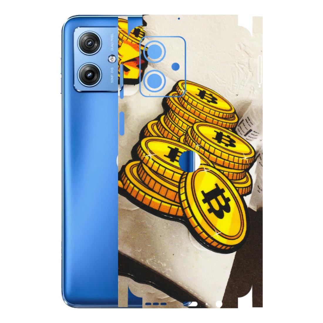 Motorola Phone Skins (All Models) - Billionaire Bitcoin Collection - Matte Finish (M-92) Motorola G64 (5G)