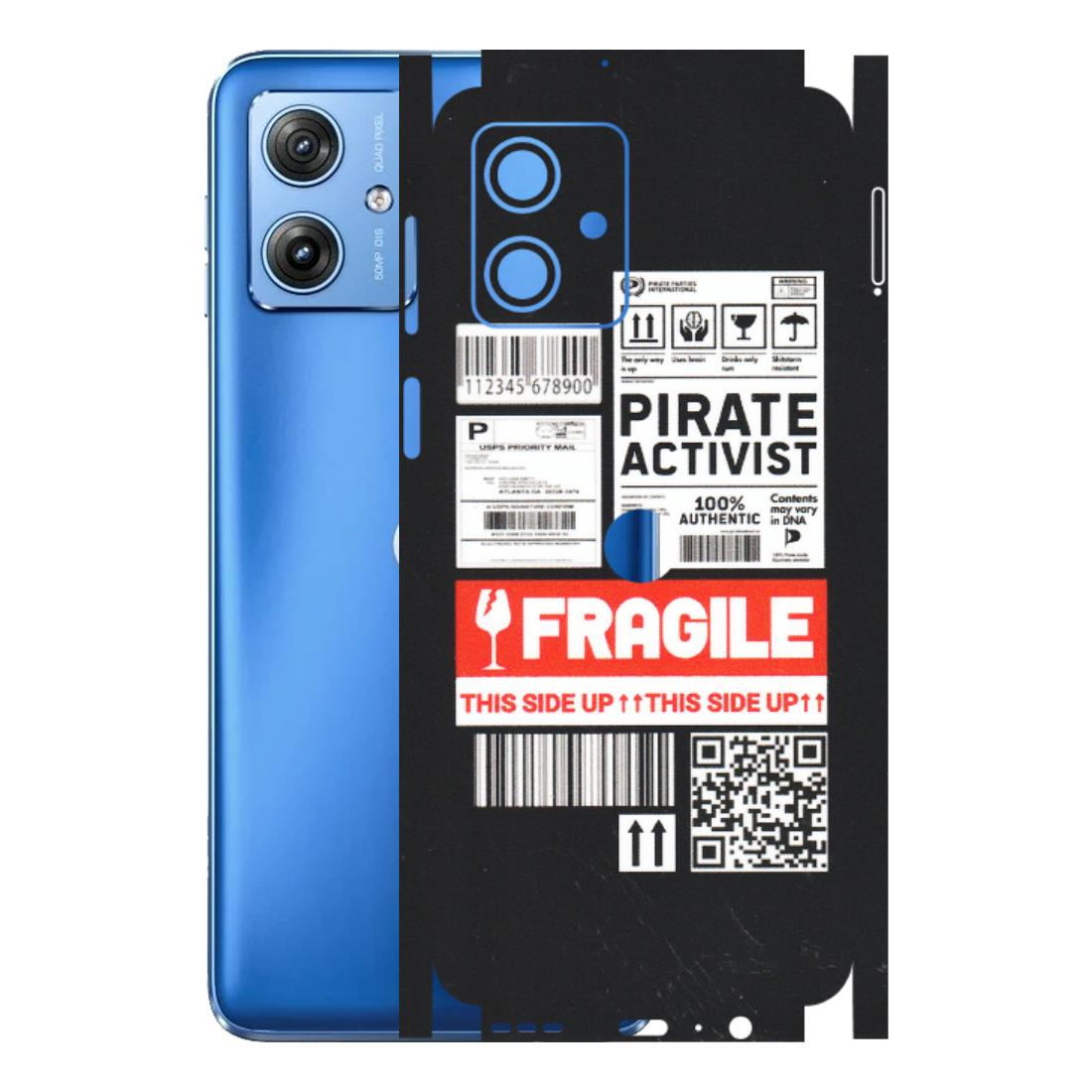 Motorola Phone Skins (All Models) - Handle With Care - Matte Finish (M-99) Motorola G64 (5G)