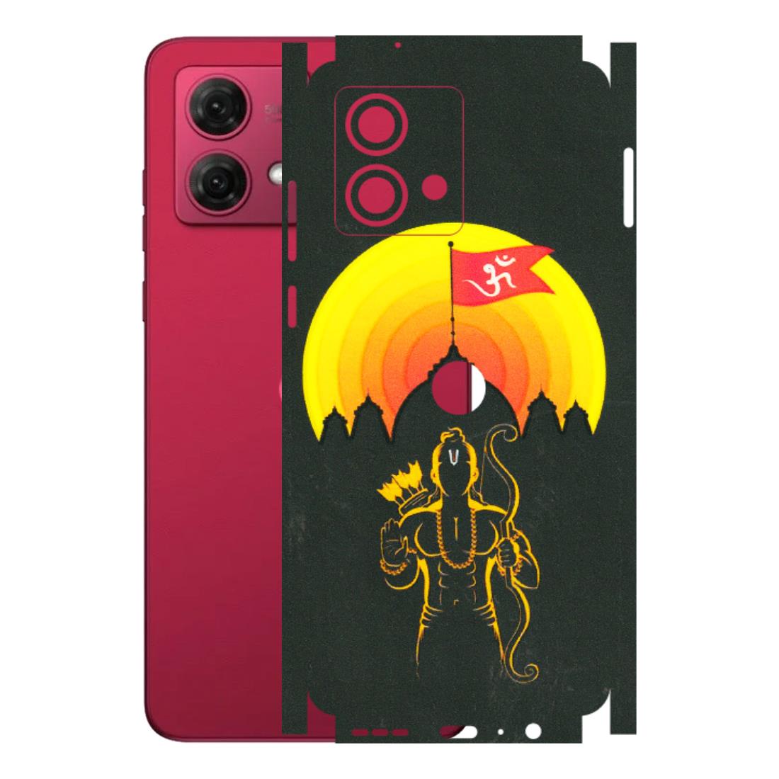 Motorola Phone Skins (All Models) - Lord Ram - 3D Embossed Finish (L-132) Motorola G84 (5G)
