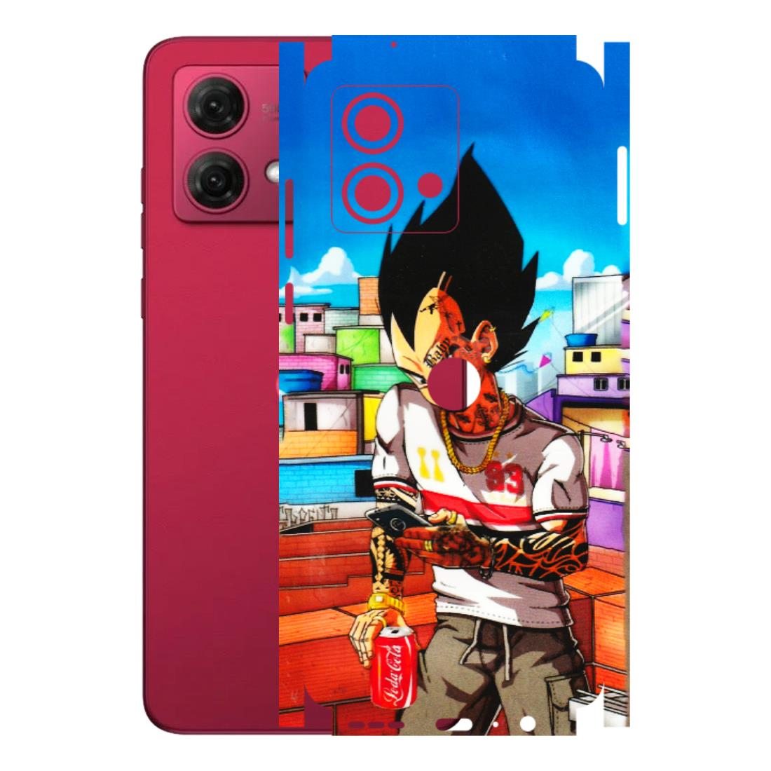Motorola Phone Skins (All Models) - Vegeta - 3D Embossed Finish (L-136) Motorola G84 (5G)