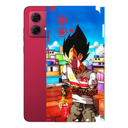 Motorola Phone Skins (All Models) - Vegeta - 3D Embossed Finish (L-136) Motorola G84 (5G)