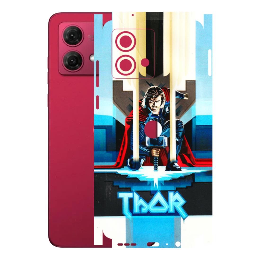 Motorola Phone Skins (All Models) - Thor - 3D Embossed Finish (L-137) Motorola G84 (5G)