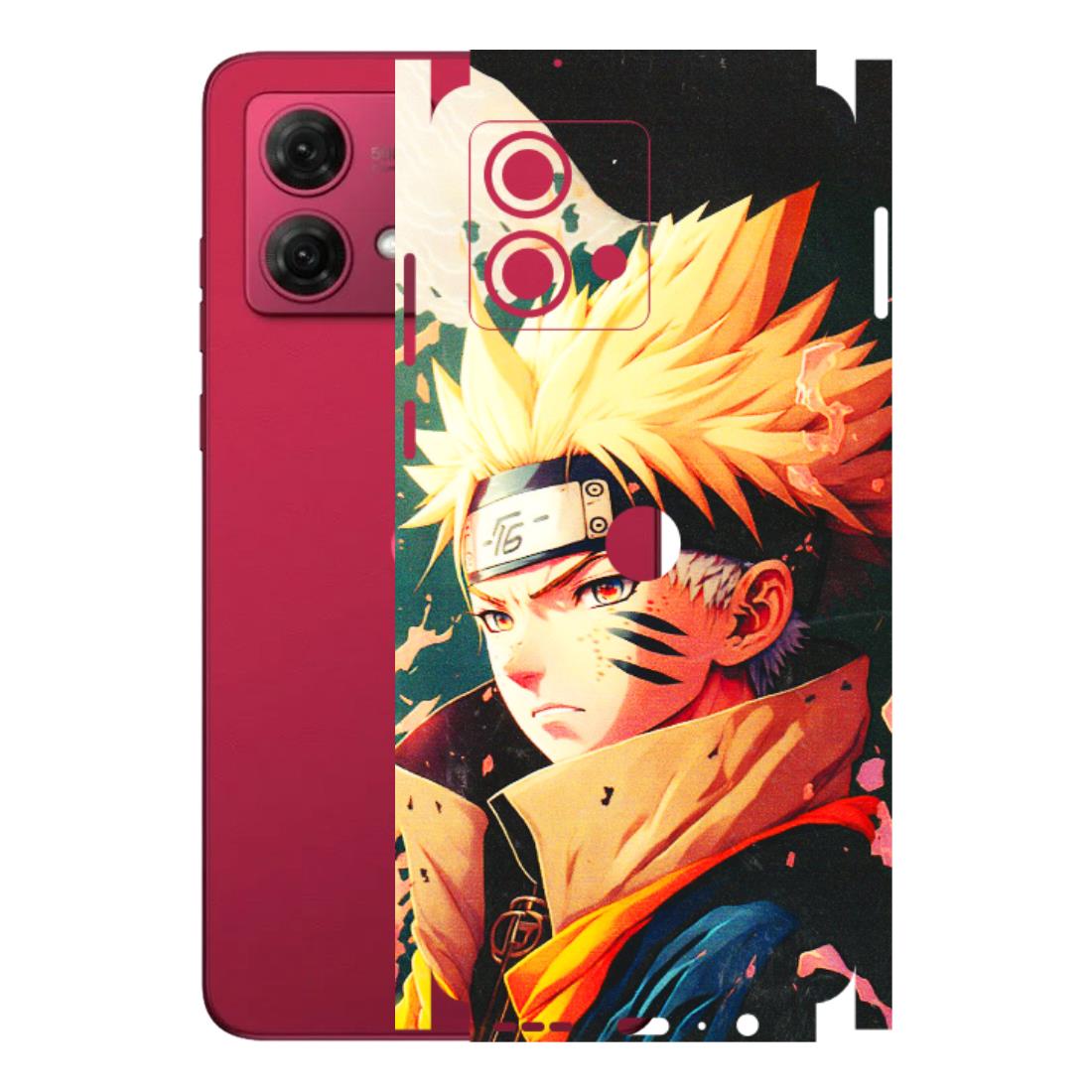 Motorola Phone Skins (All Models) - New Naruto - 3D Embossed Finish (L-148) Motorola G84 (5G)