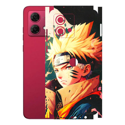 Motorola Phone Skins (All Models) - New Naruto - 3D Embossed Finish (L-148) Motorola G84 (5G)