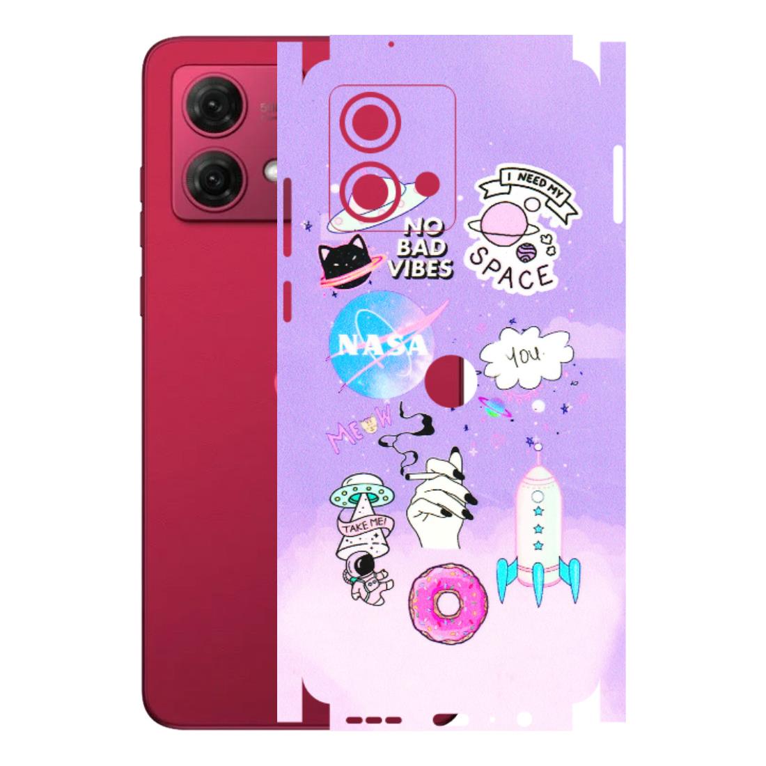 Motorola Phone Skins (All Models) - I Need My Nasa Skin - 3D Embossed Finish (L-149) Motorola G84 (5G)