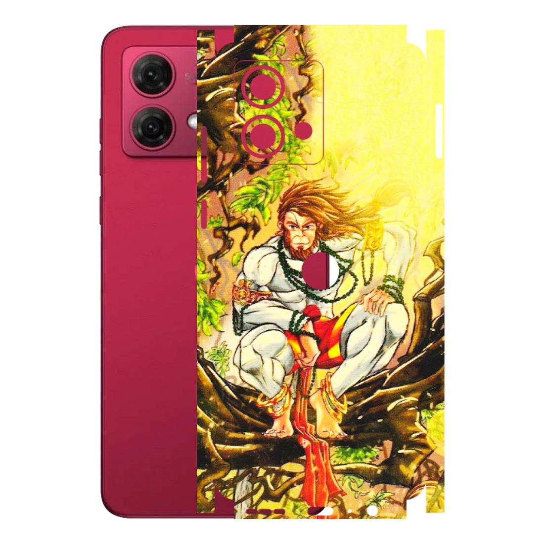 Motorola Phone Skins (All Models) - Lord Hanuman - 3D Embossed Finish (L-152) Motorola G84 (5G)