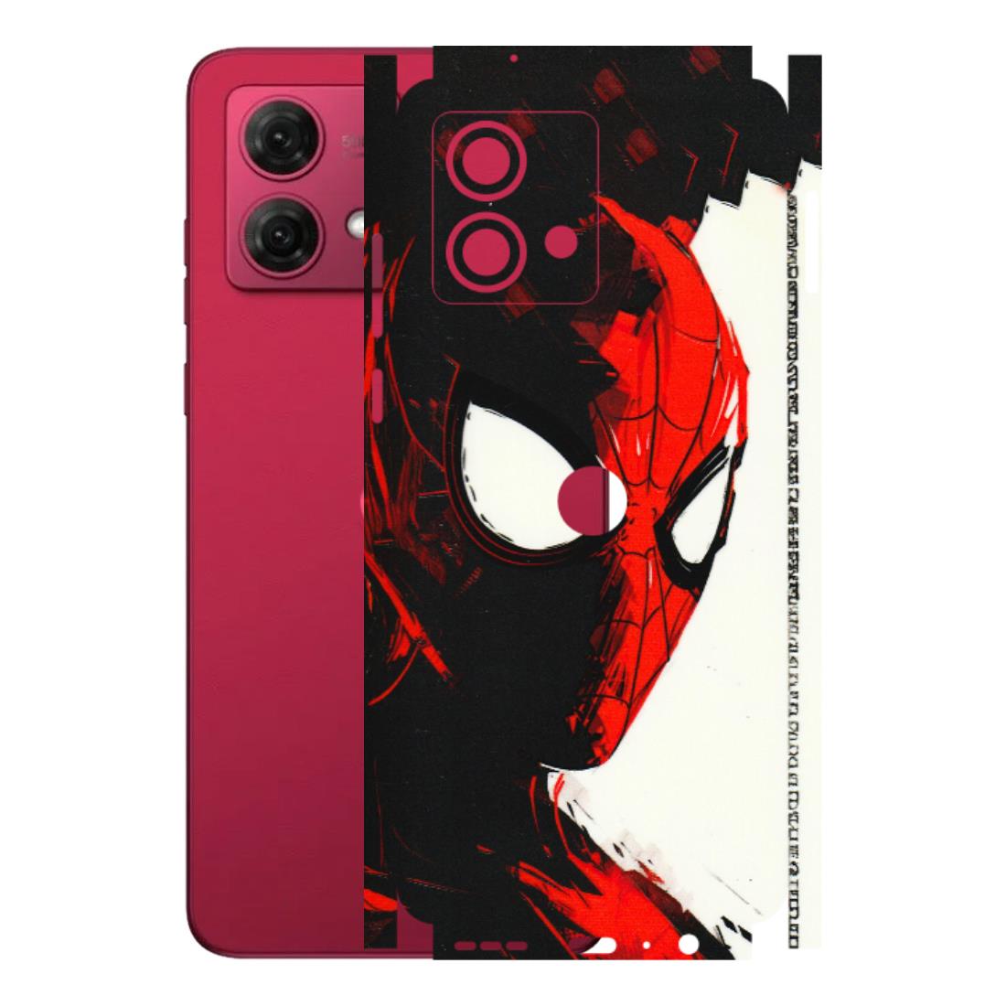 Motorola Phone Skins (All Models) - Spiderman Killer Face - 3D Embossed Finish (L-17) Motorola G84 (5G)
