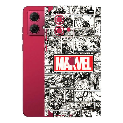 Motorola Phone Skins (All Models) - Marvel Comic - 3D Embossed Finish (L-171) Motorola G84 (5G)