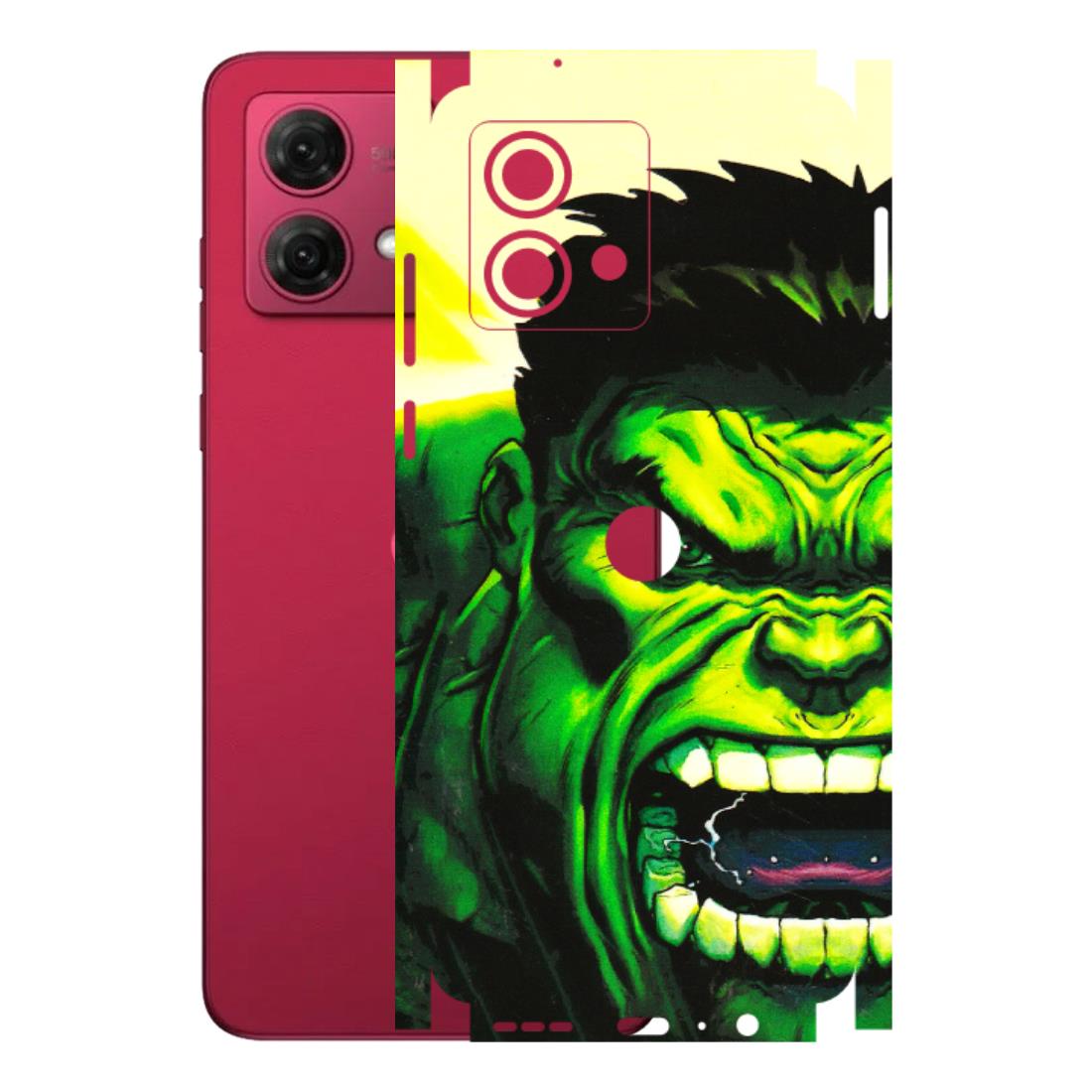 Motorola Phone Skins (All Models) - Hulk - 3D Embossed Finish (L-180) Motorola G84 (5G)