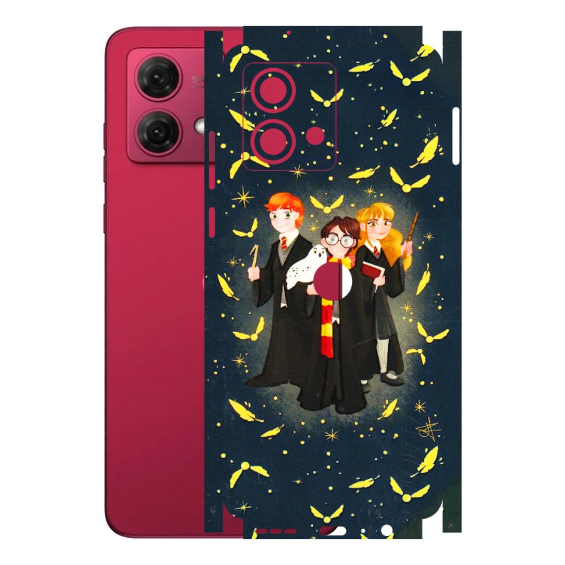 Motorola Phone Skins (All Models) - Harry Potter - 3D Embossed Finish (L-183) Motorola G84 (5G)