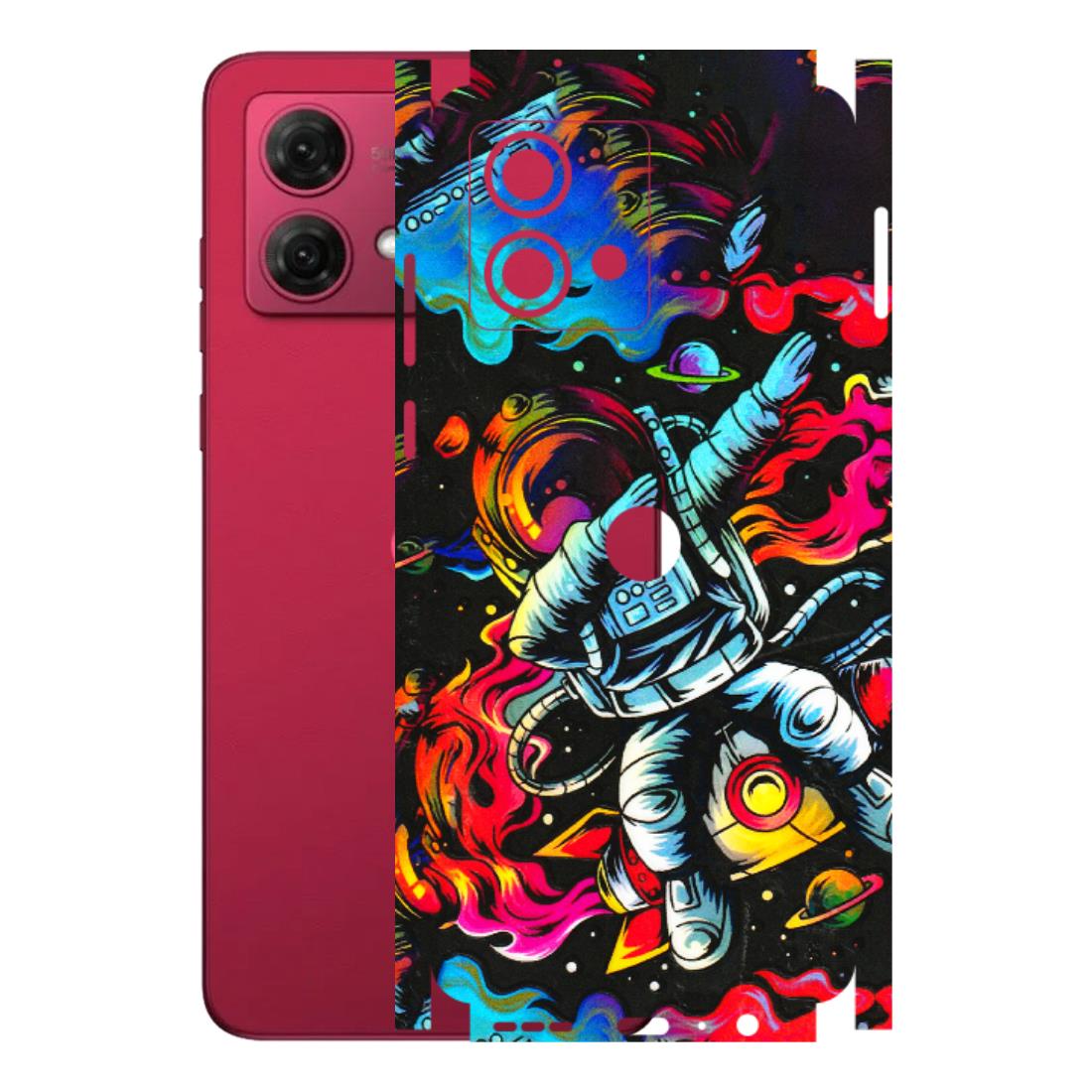 Motorola Phone Skins (All Models) - Astronaut Dope - 3D Embossed Finish (L-191) Motorola G84 (5G)