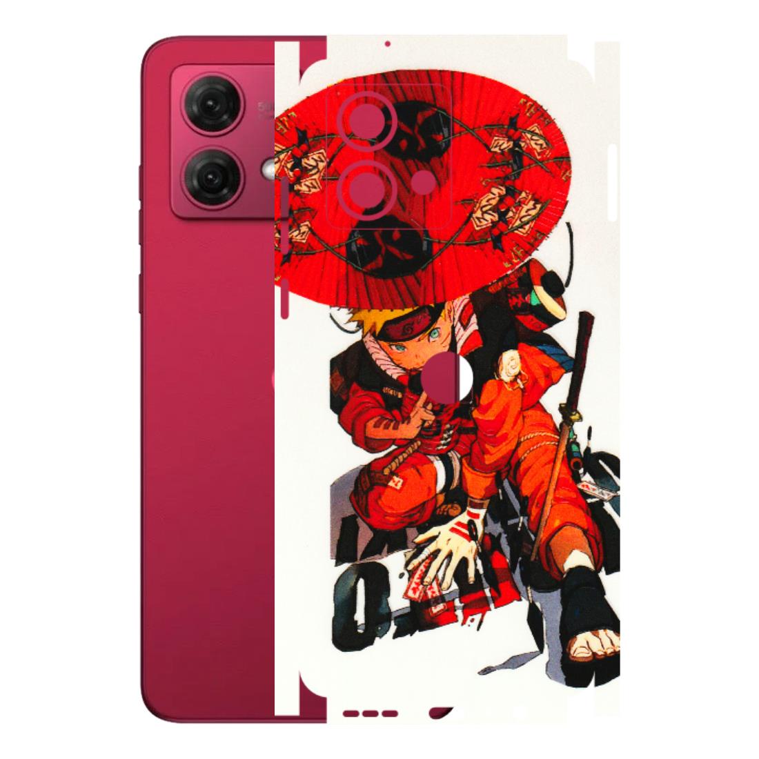 Motorola Phone Skins (All Models) - Naruto - 3D Embossed Finish (L-208) Motorola G84 (5G)