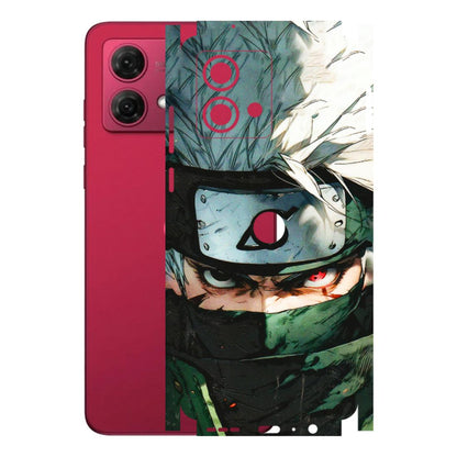 Motorola Phone Skins (All Models) - Kakashi Red Eye Focus - 3D Embossed Finish (L-227) Motorola G84 (5G)