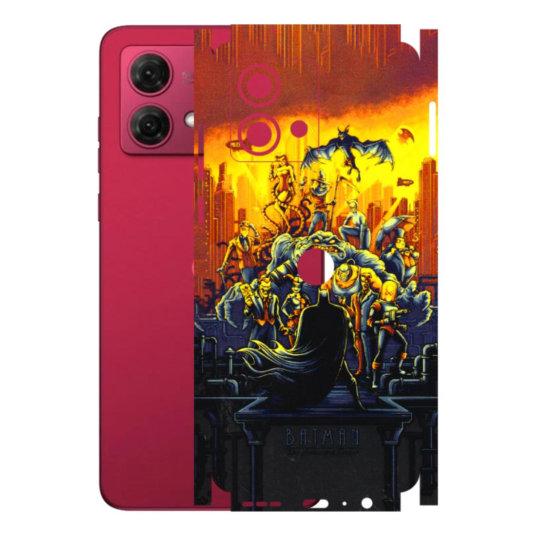 Motorola Phone Skins (All Models) - Games Doodles - 3D Embossed Finish (L-24) Motorola G84 (5G)