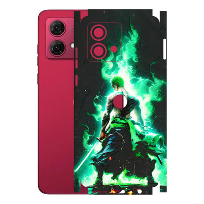 Motorola Phone Skins (All Models) - Zoro Sword - 3D Embossed Finish (L-241) Motorola G84 (5G)