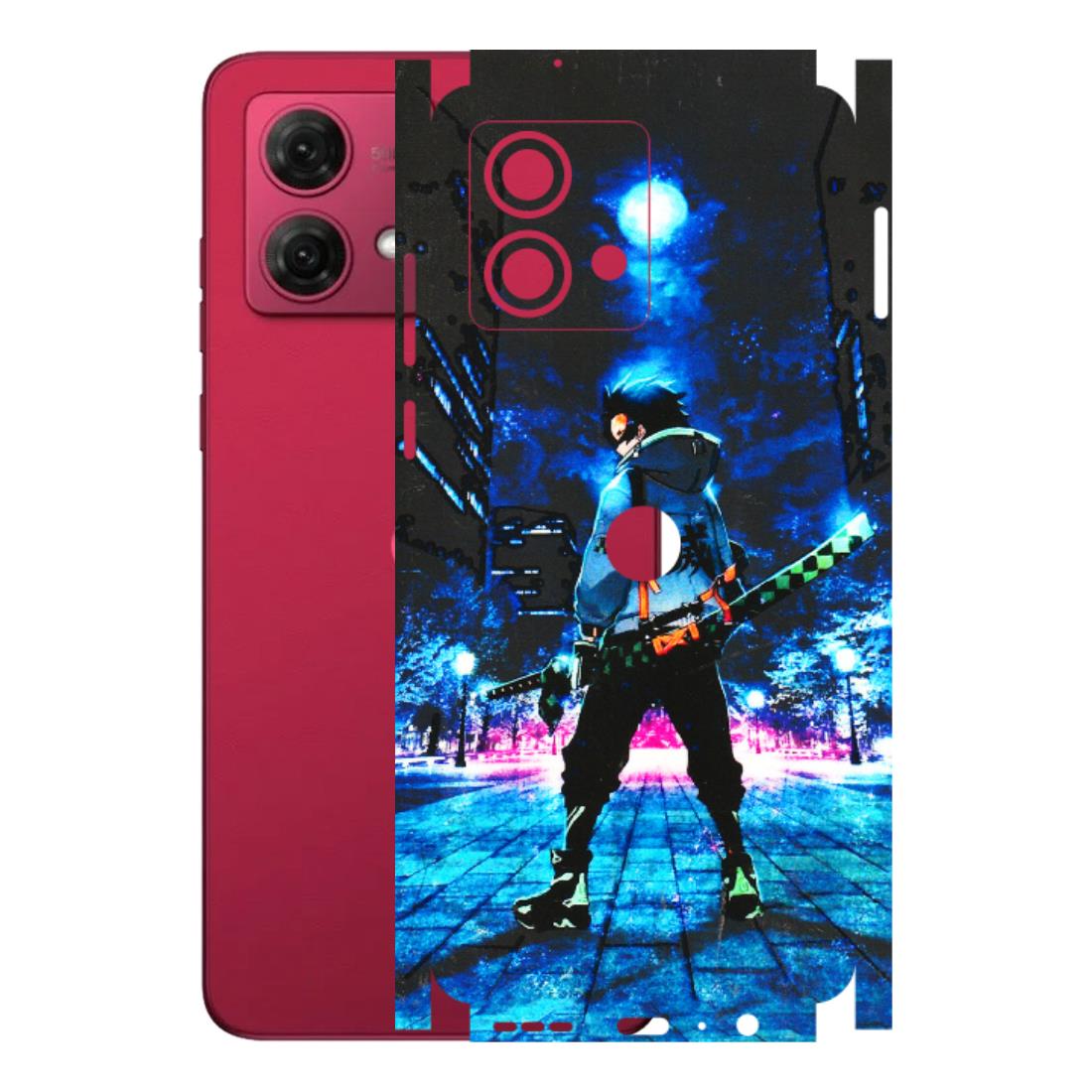 Motorola Phone Skins (All Models) - Demon Slayer Sword - 3D Embossed Finish (L-247) Motorola G84 (5G)