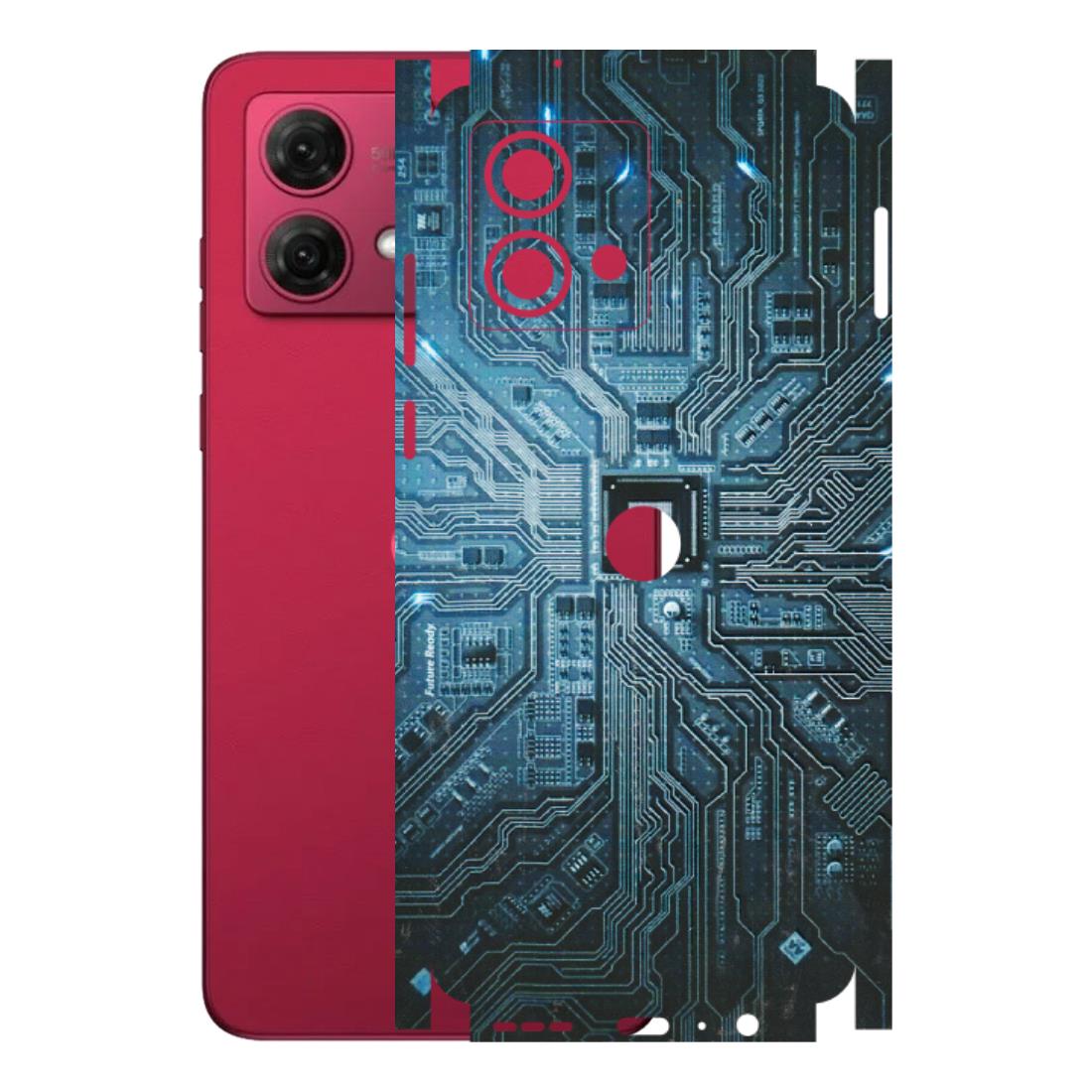 Motorola Phone Skins (All Models) - Original Circuit - 3D Embossed Finish (L-267) Motorola G84 (5G)