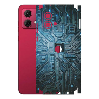 Motorola Phone Skins (All Models) - Original Circuit - 3D Embossed Finish (L-267) Motorola G84 (5G)