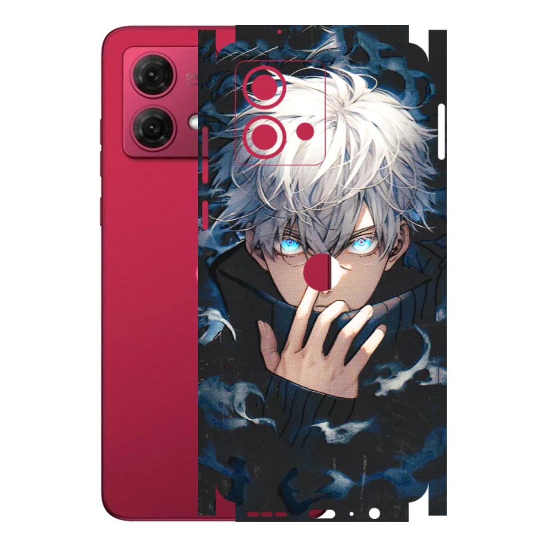 Motorola Phone Skins (All Models) - New Jujutsu Kaisen Anime - 3D Embossed Finish (L-313) Motorola G84 (5G)