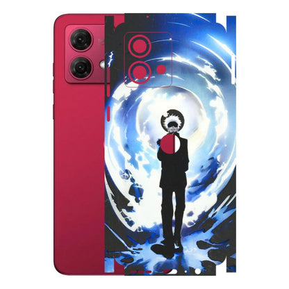 Motorola Phone Skins (All Models) - Jujustu Kaisen Anime Manga - 3D Embossed Finish (L-317) Motorola G84 (5G)