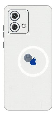 Motorola Phone Skins (All Models) - iPhone Magsafe Logo - 3D Embossed Finish (L-320) Motorola G84 (5G)
