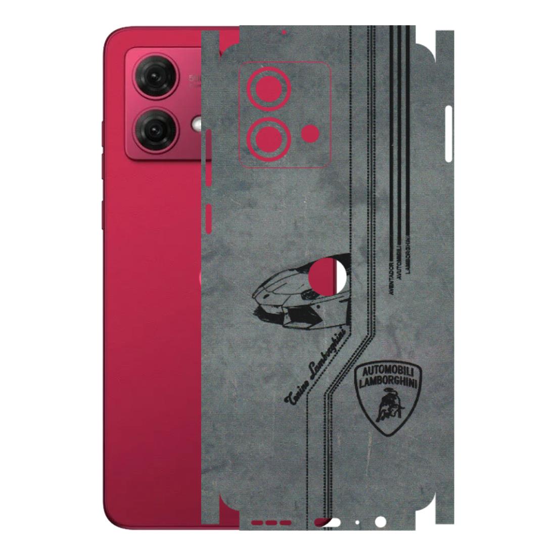 Motorola Phone Skins (All Models) - New Lamborgini Aventador - 3D Embossed Finish (L-321) Motorola G84 (5G)