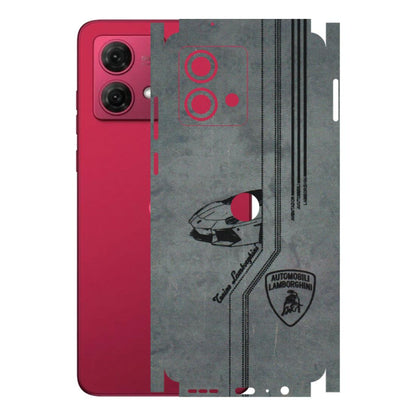 Motorola Phone Skins (All Models) - New Lamborgini Aventador - 3D Embossed Finish (L-321) Motorola G84 (5G)