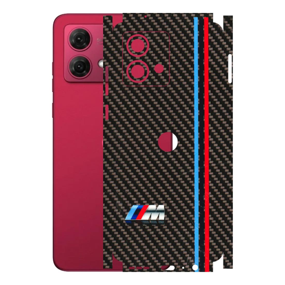 Motorola Phone Skins (All Models) - BM Carbon Fiber Feels - 3D Embossed Finish (L-38) Motorola G84 (5G)