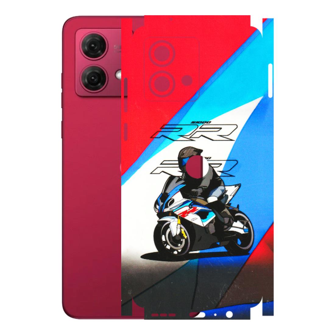 Motorola Phone Skins (All Models) - Bikers Love - 3D Embossed Finish (L-58) Motorola G84 (5G)