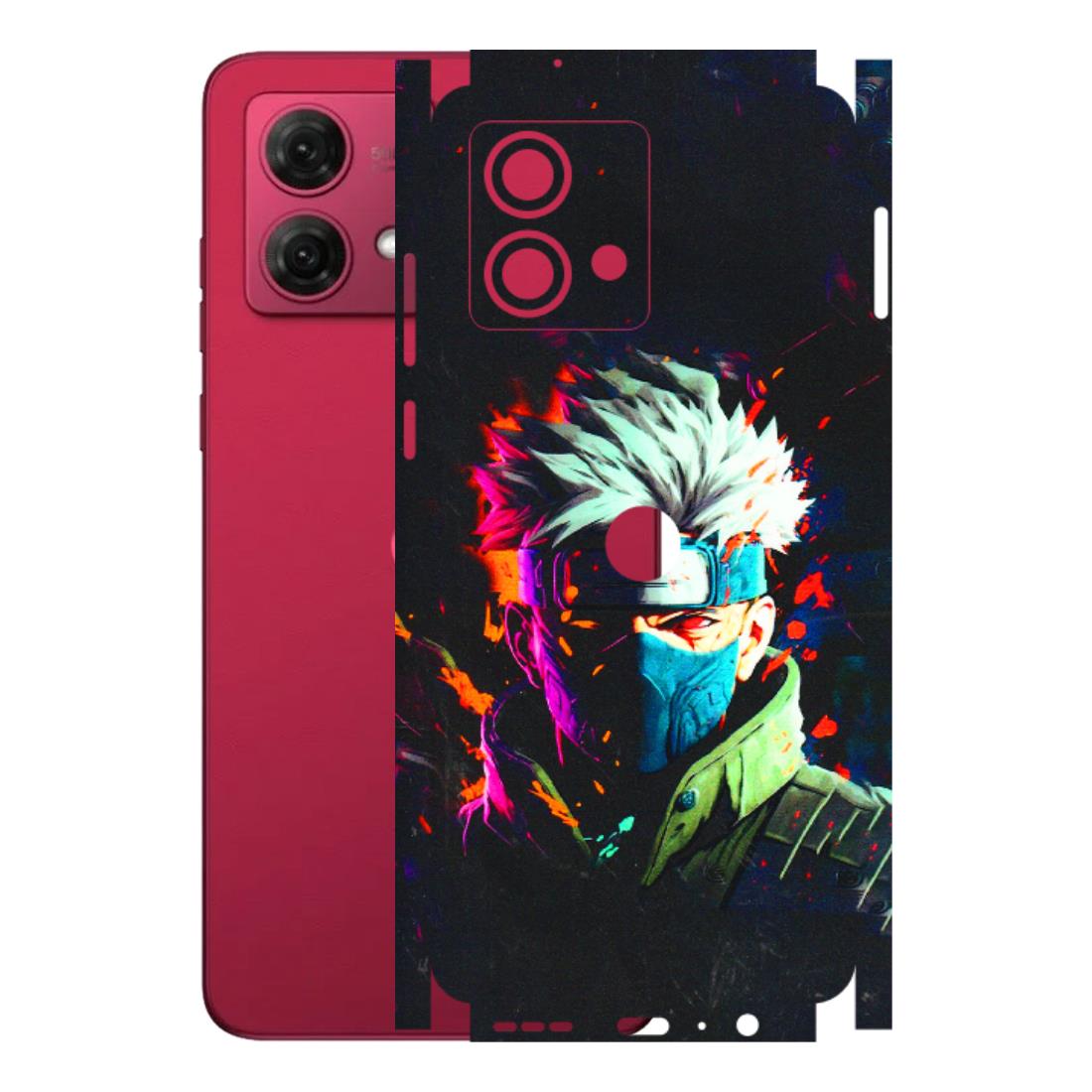 Motorola Phone Skins (All Models) - Anime Cool Character - 3D Embossed Finish (L-59) Motorola G84 (5G)